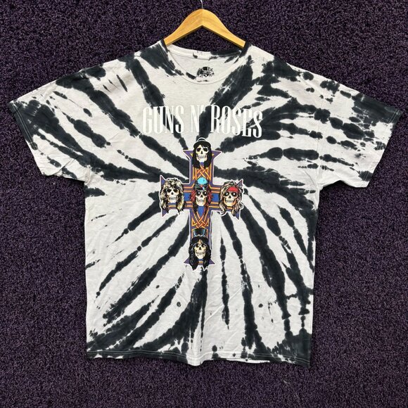 Guns N Roses Appetite for Destruction Tie Dye T-Shirt 2XL - Picture 1 of 4